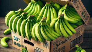Preço da Caixa de Banana Verde